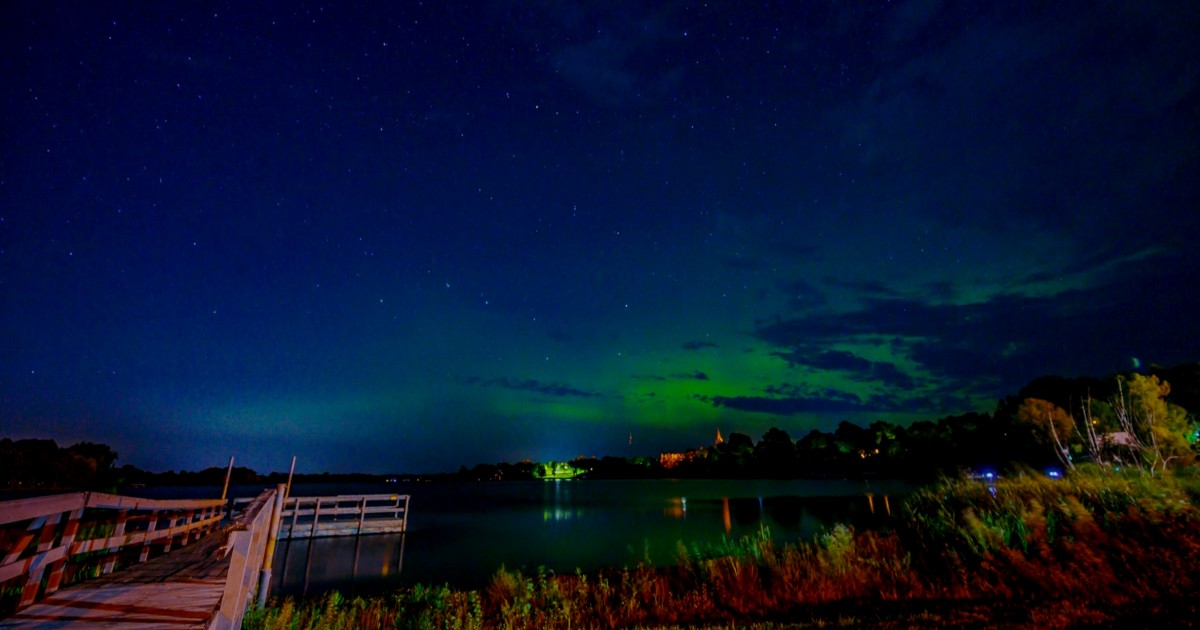 Northern lights put on a show across parts of Canada and U.S.