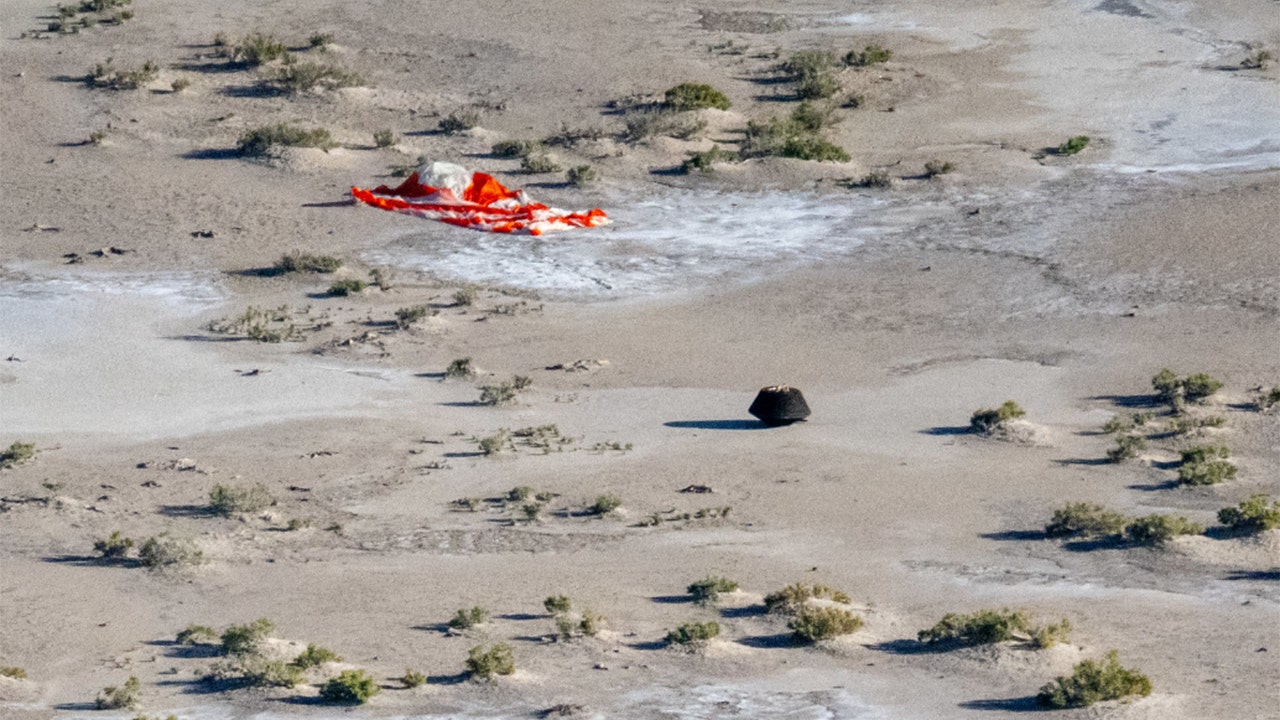 NASA capsule brings sample from asteroid to Earth for the first time in American history: ‘We have touchdown!’