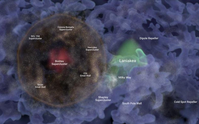 Hoʻoleilana, a Billion-Light-Year-Wide Bubble of Galaxies, Astounds Astronomers