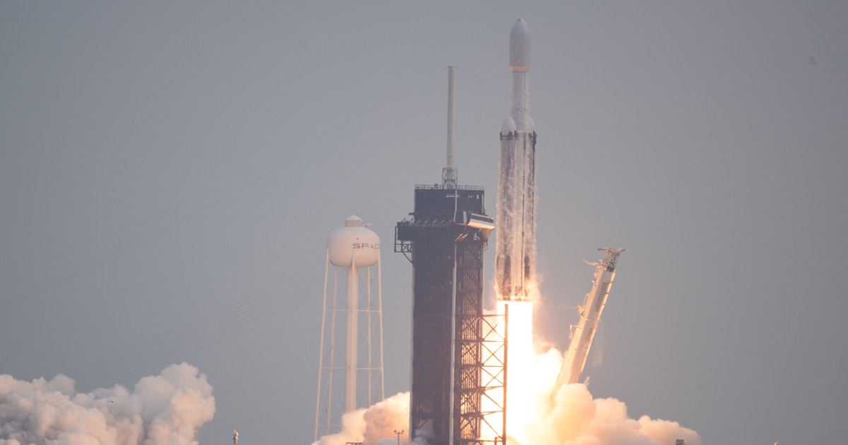 NASA's Psyche spacecraft launches on first mission ever to a metal-rich asteroid