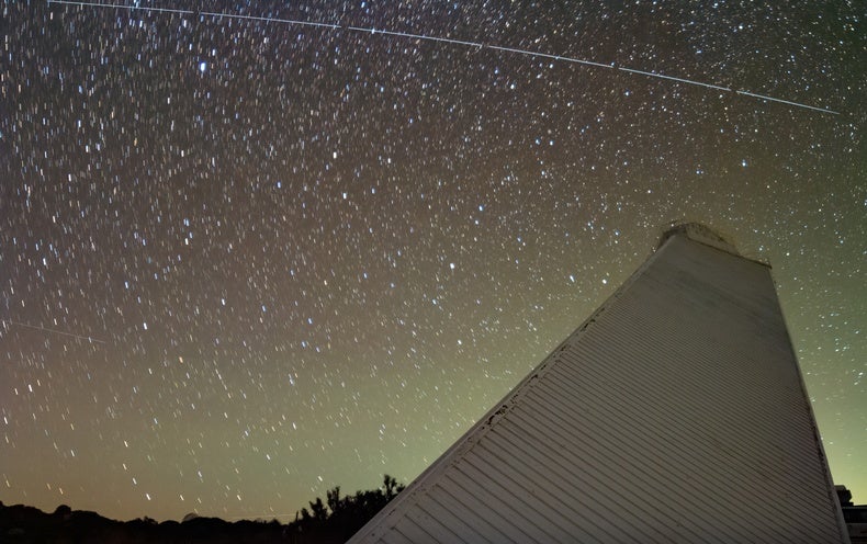 Giant Satellite Outshines Most Stars in the Sky