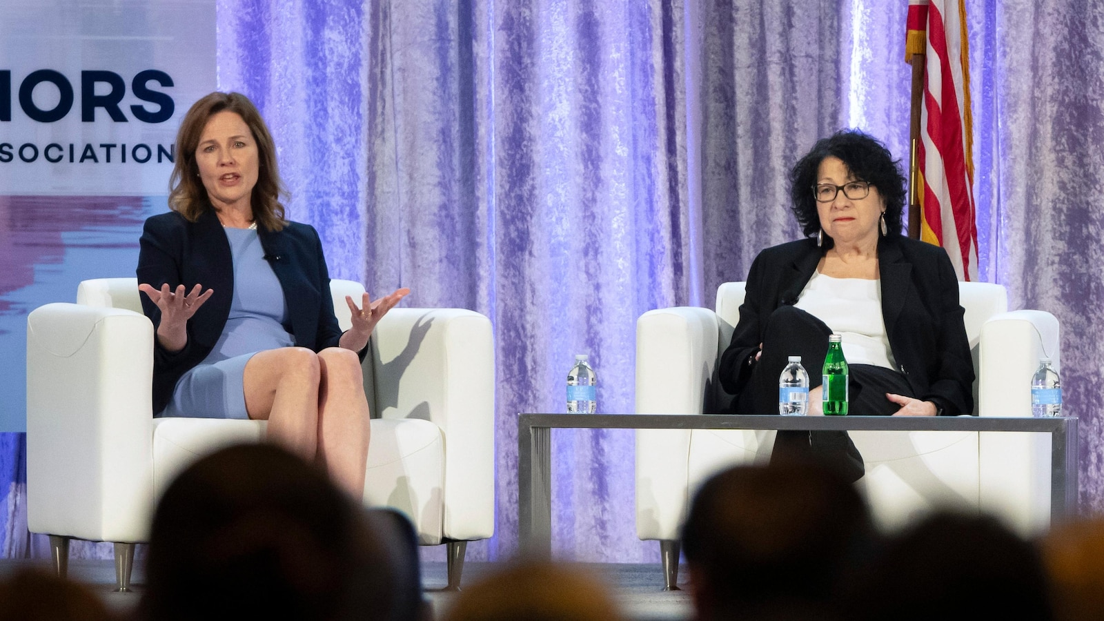 Supreme Court Justices Barrett and Sotomayor, ideological opposites, unite to promote civility