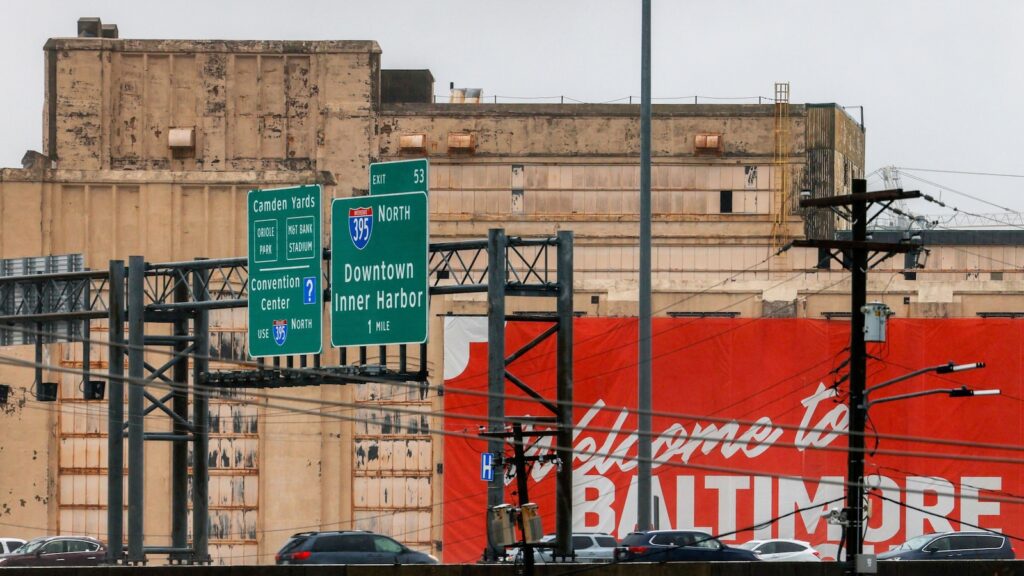 Biden is touring collapsed Baltimore bridge where recovery effort has political overtones